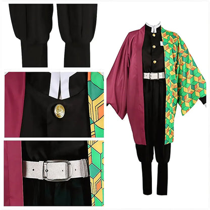 Anime Kimono Cosplay Halloween Outfit Set