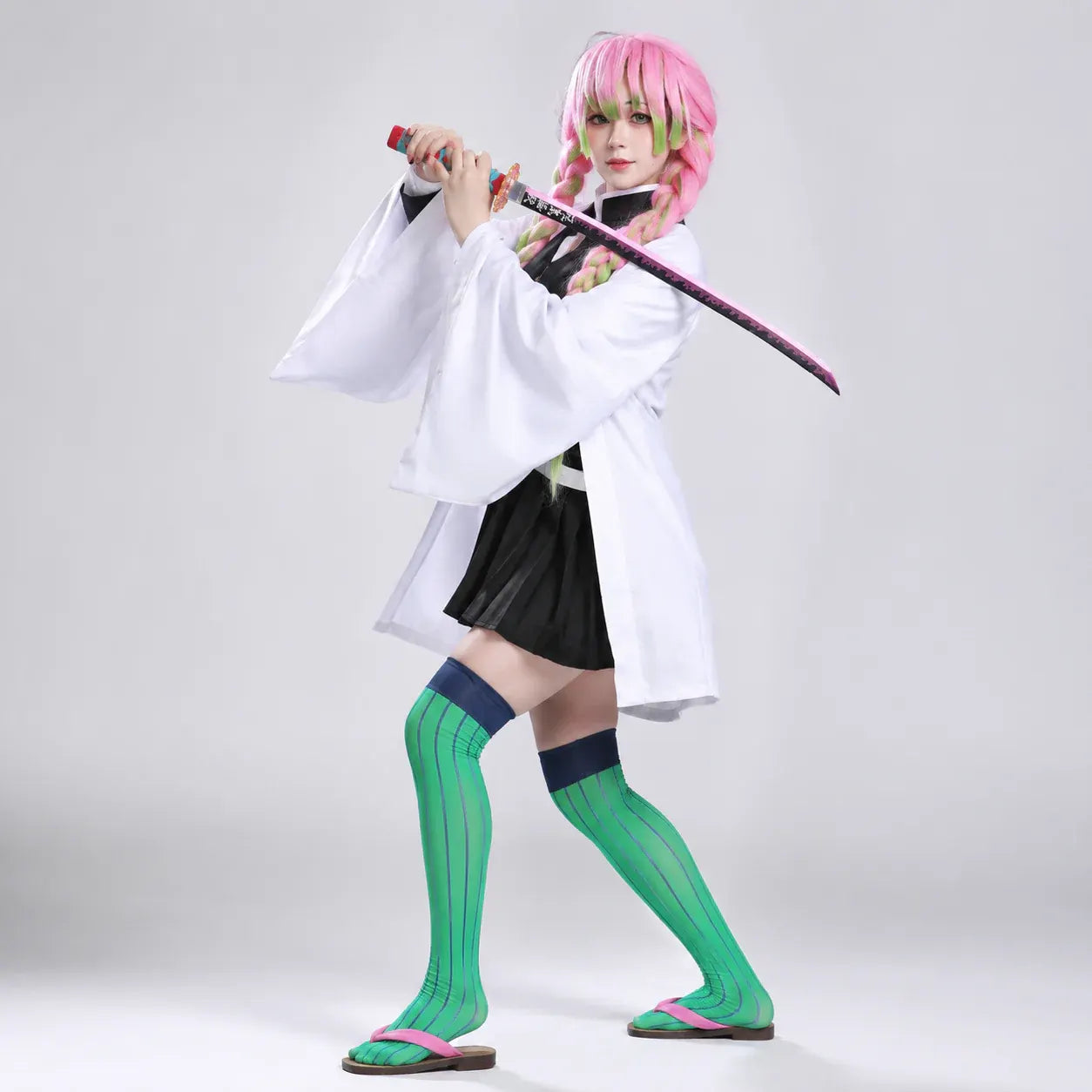 Anime Kimono Cosplay Halloween Outfit Set