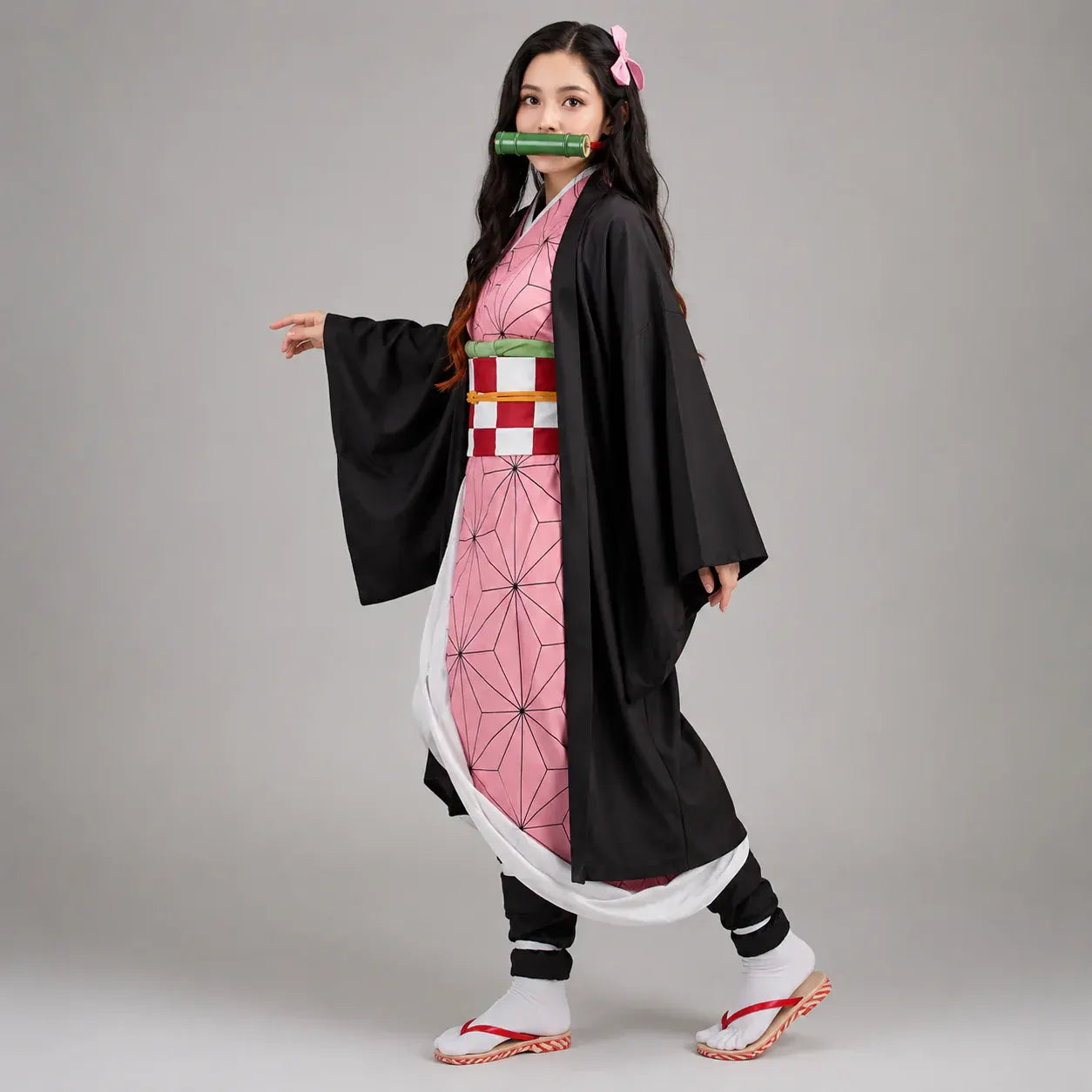 Anime Kimono Cosplay Halloween Outfit Set