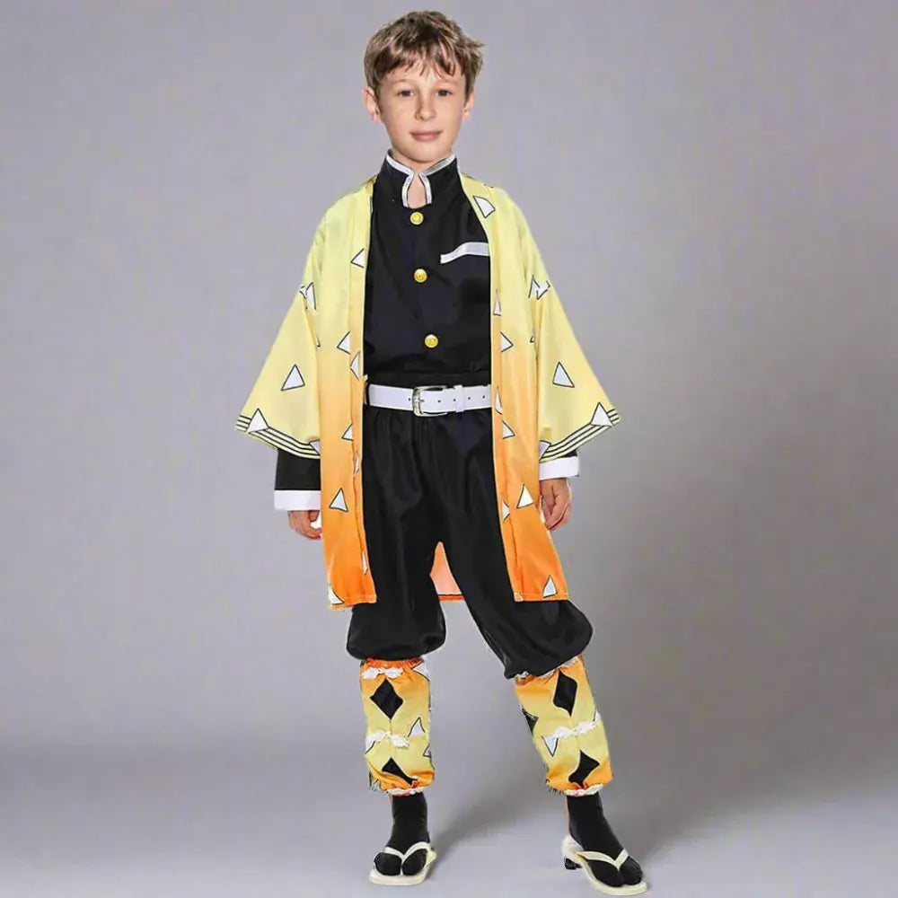 Anime Kimono Cosplay Halloween Outfit Set