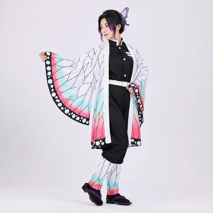 Anime Kimono Sword Cosplay Halloween Costume Outfit