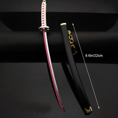 Anime Kimono Sword Cosplay Halloween Costume Outfit