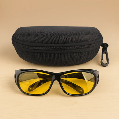 Anti-Glare Yellow Lens Night Driving Protective Eyewear