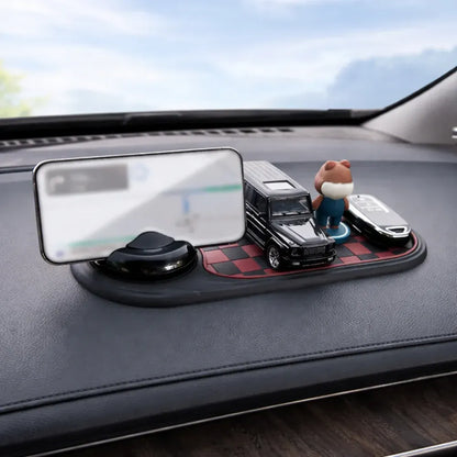 Anti-Slip Dashboard Mat Car Phone Mount Stand