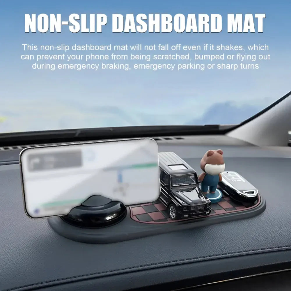 Anti-Slip Dashboard Mat Car Phone Mount Stand