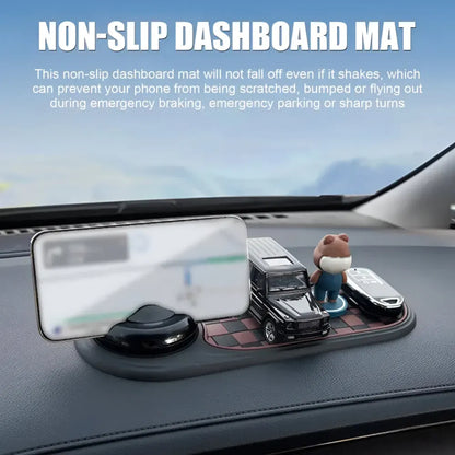 Anti-Slip Dashboard Mat Car Phone Mount Stand