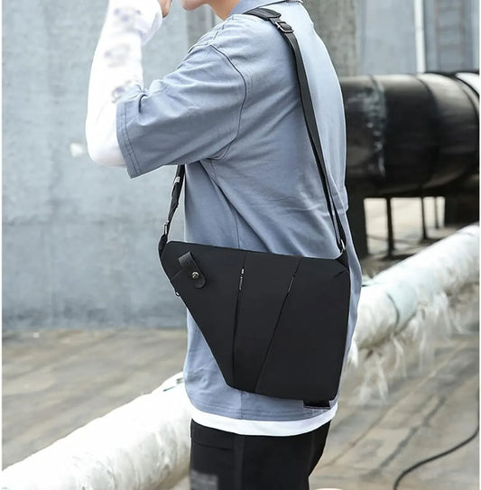 Anti-Theft Sling Crossbody Bag with Single Shoulder Strap