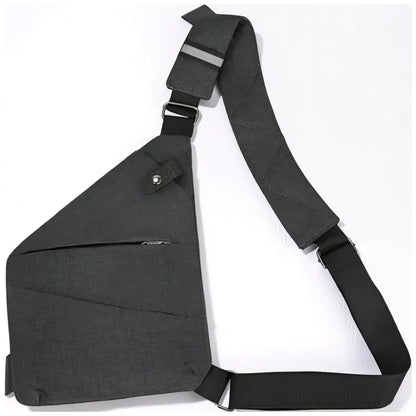 Anti-Theft Sling Crossbody Bag with Single Shoulder Strap