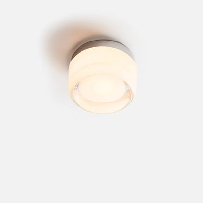 Applique Murale LED Verre Texturé Effet Dimple, Ø10–12cm