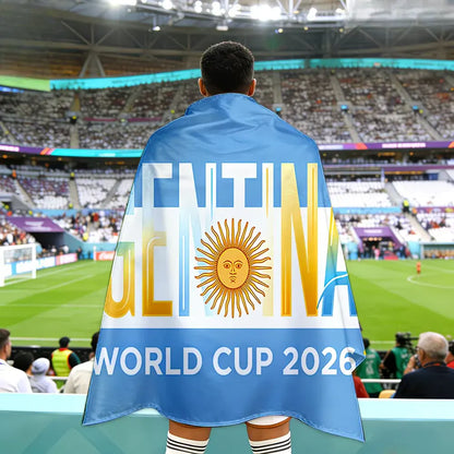 Argentina National Flag Banner - Soccer Fan Sports Gear for World Cup