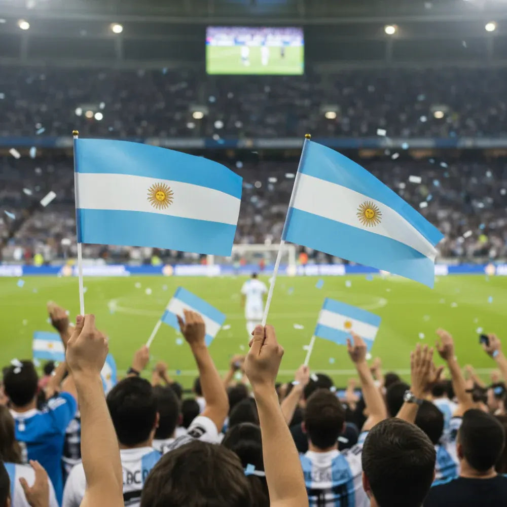 Argentina National Flag Mini World Cup Souvenir