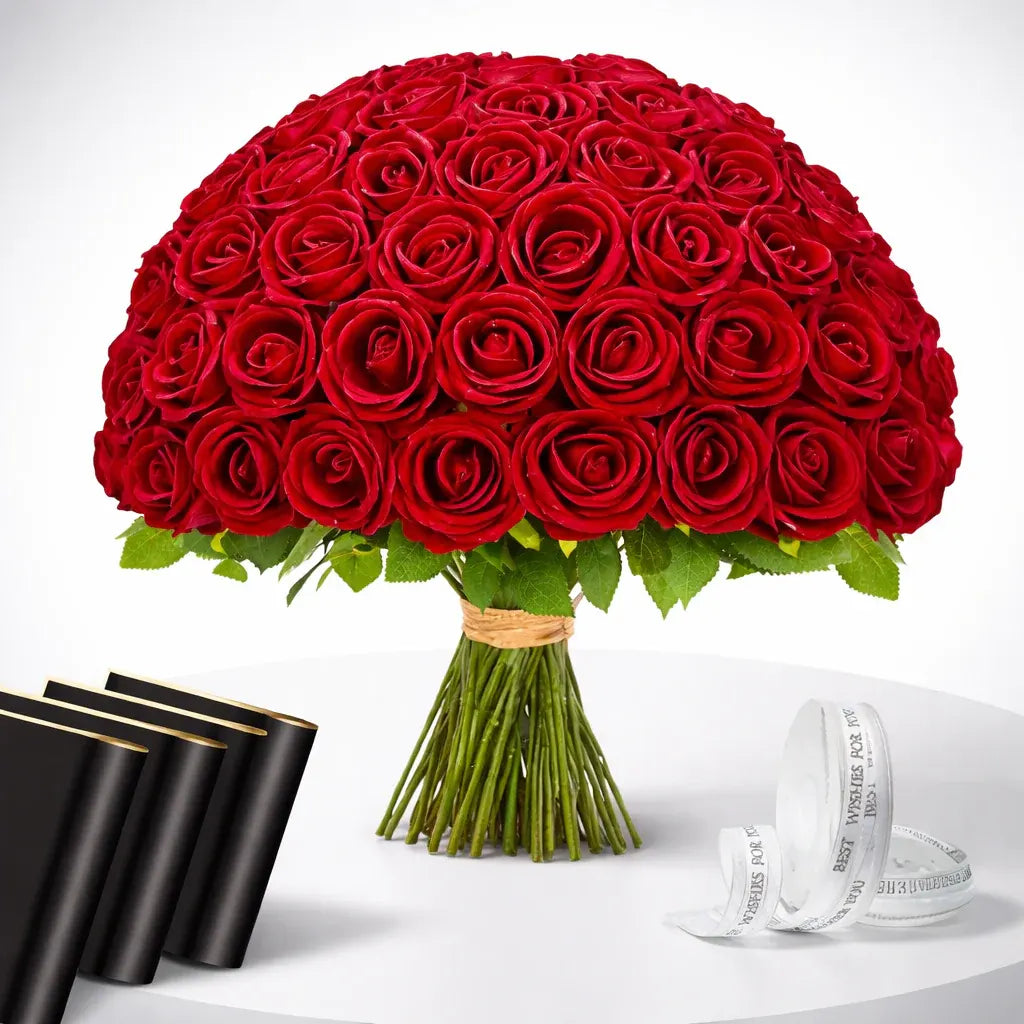 Artificial Flower Bouquet Set – Mother's Day & Wedding Decor Gift