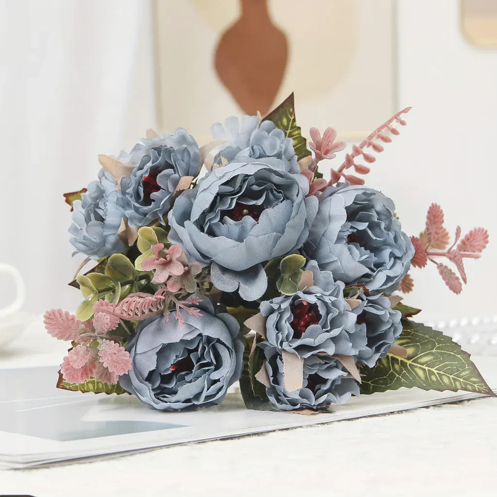 Artificial Peony Flower Bouquet - Mother's Day Gift & Home Decoration