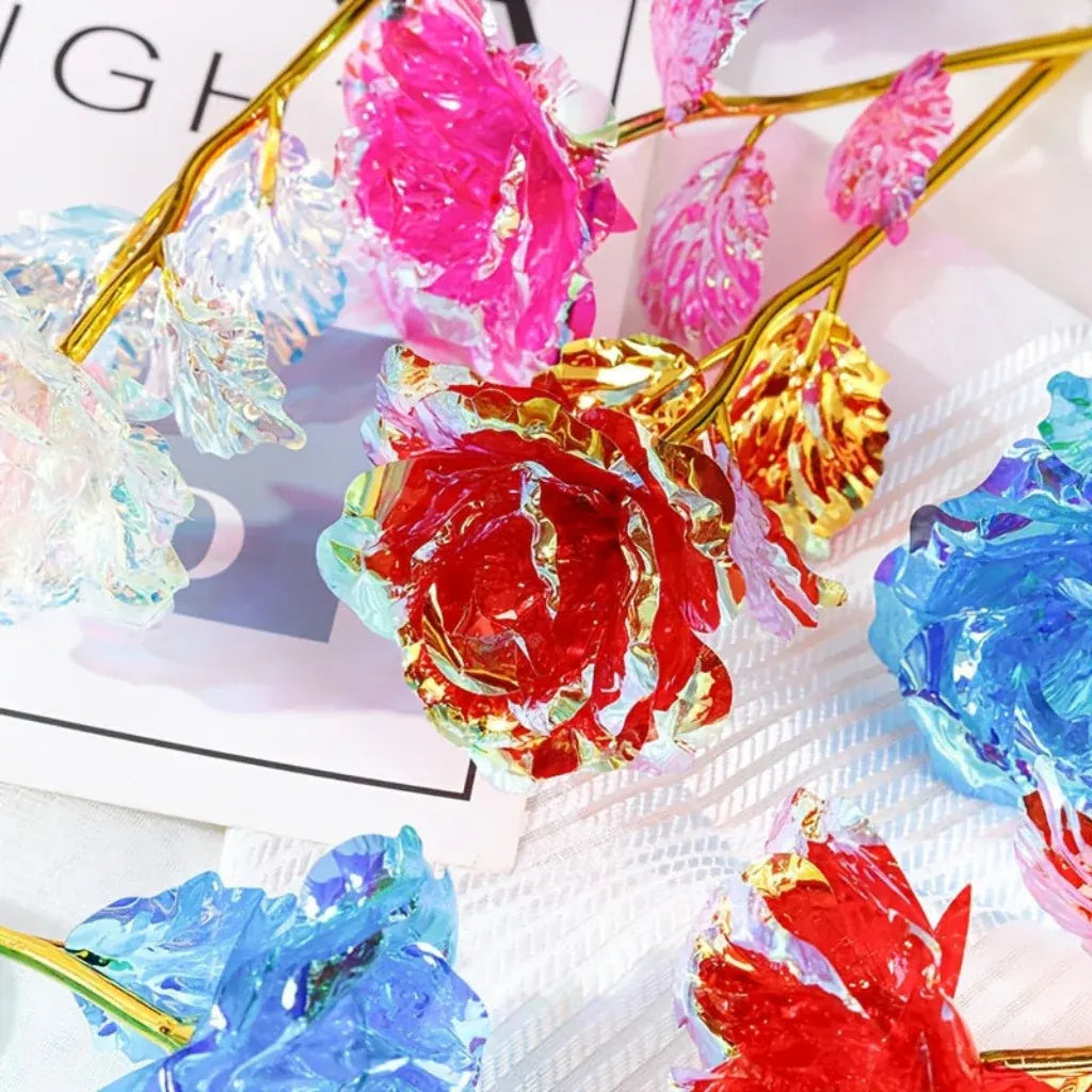 Artificial Rose Flower Bouquet - Mother's Day Table Decoration Gift