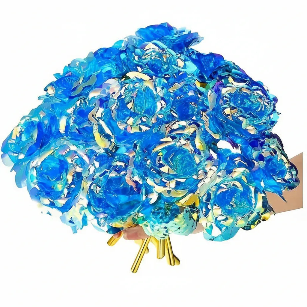 Artificial Rose Flower Bouquet - Mother's Day Table Decoration Gift