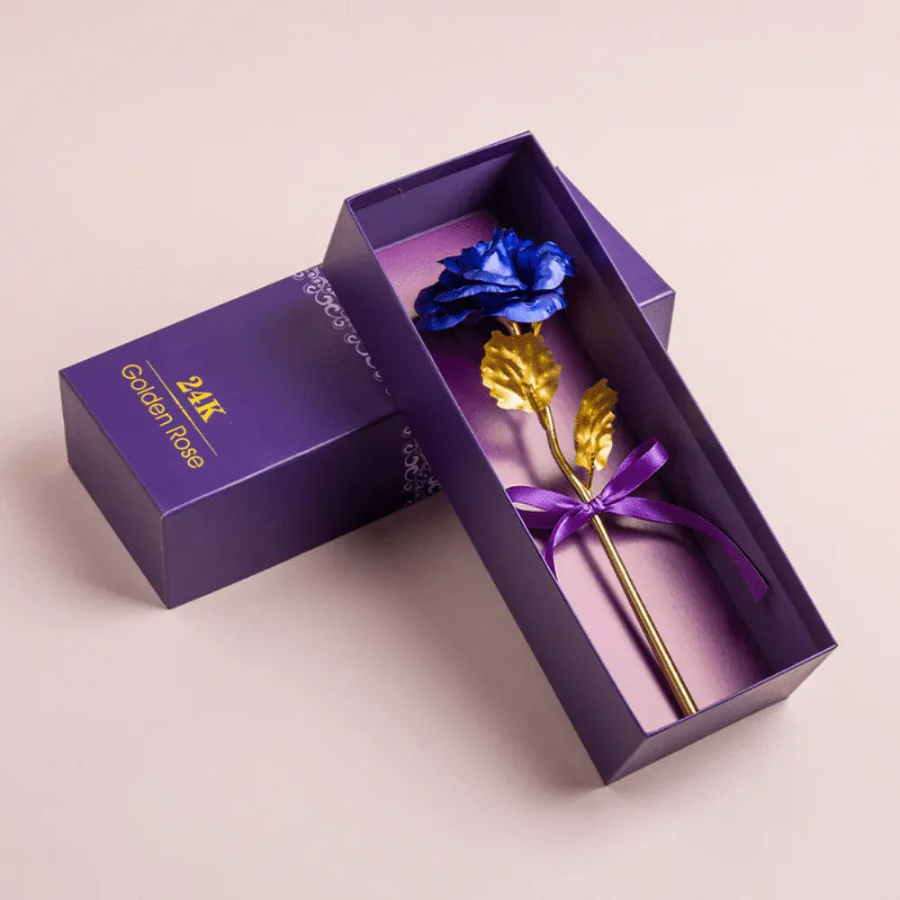 Artificial Rose Flower Box Display for Mother's Day Gift Decoration