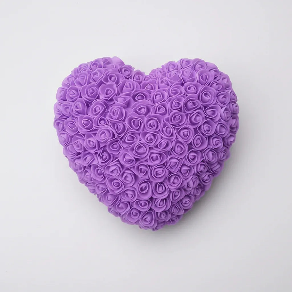 Artificial Rose Heart Table Centerpiece for Mother's Day Gift