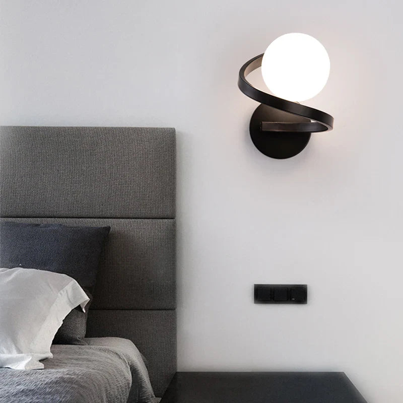 Astra Modern Dual LED Globe Wall Sconce