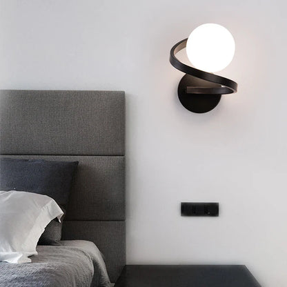 Astra Modern Dual LED Globe Wall Sconce