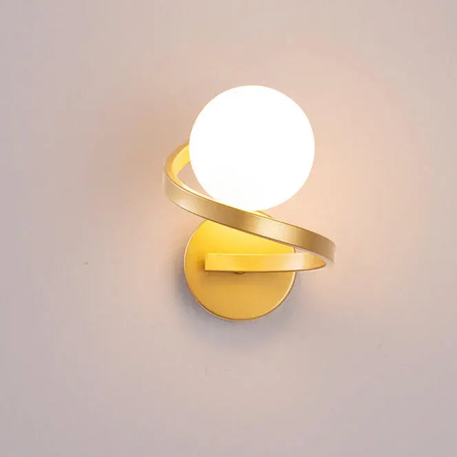 Astra Modern Dual LED Globe Wall Sconce