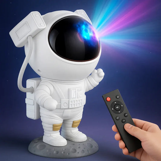 Astronaut LED Star Projector Night Light Room Decor Lamp