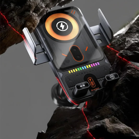 Auto-Clamping Wireless Charging Car Vent Phone Mount