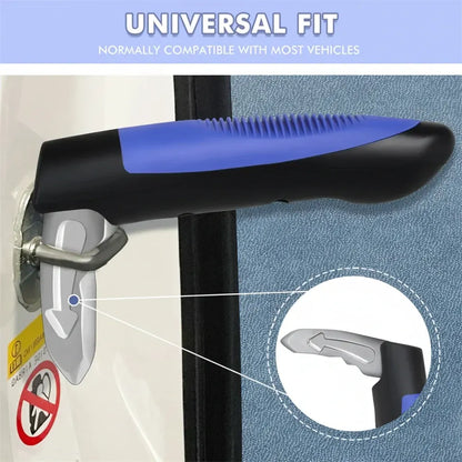 Auto Emergency Assist Handle with Window Breaker Safety Tool