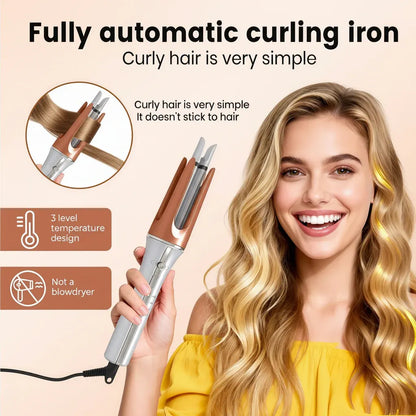 Automatic Ceramic Rotating Hair Curling Iron Styling Tool