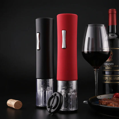 Automatic Electric Corkscrew for Effortless Wine Bottle Opening