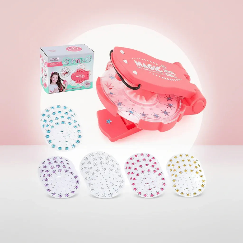 Automatic Hair Braiding Tool Kit with Magic Jewel Drill Styling Accessories