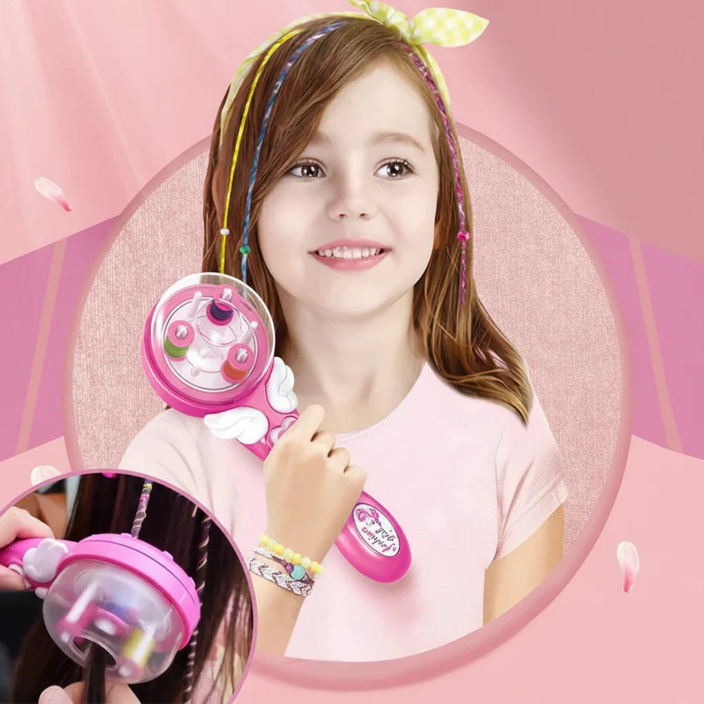 Automatic Hair Braiding Tool Kit with Magic Jewel Drill Styling Accessories