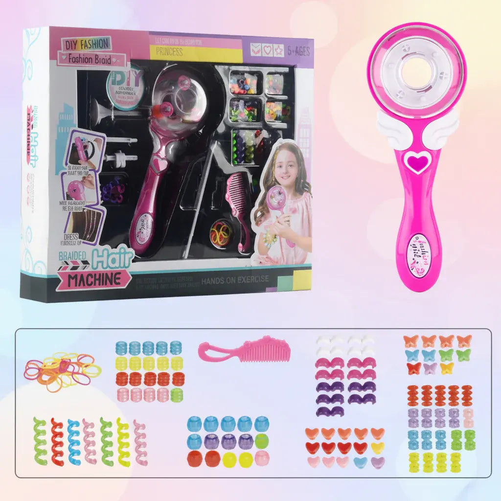 Automatic Hair Braiding Tool Kit with Magic Jewel Drill Styling Accessories