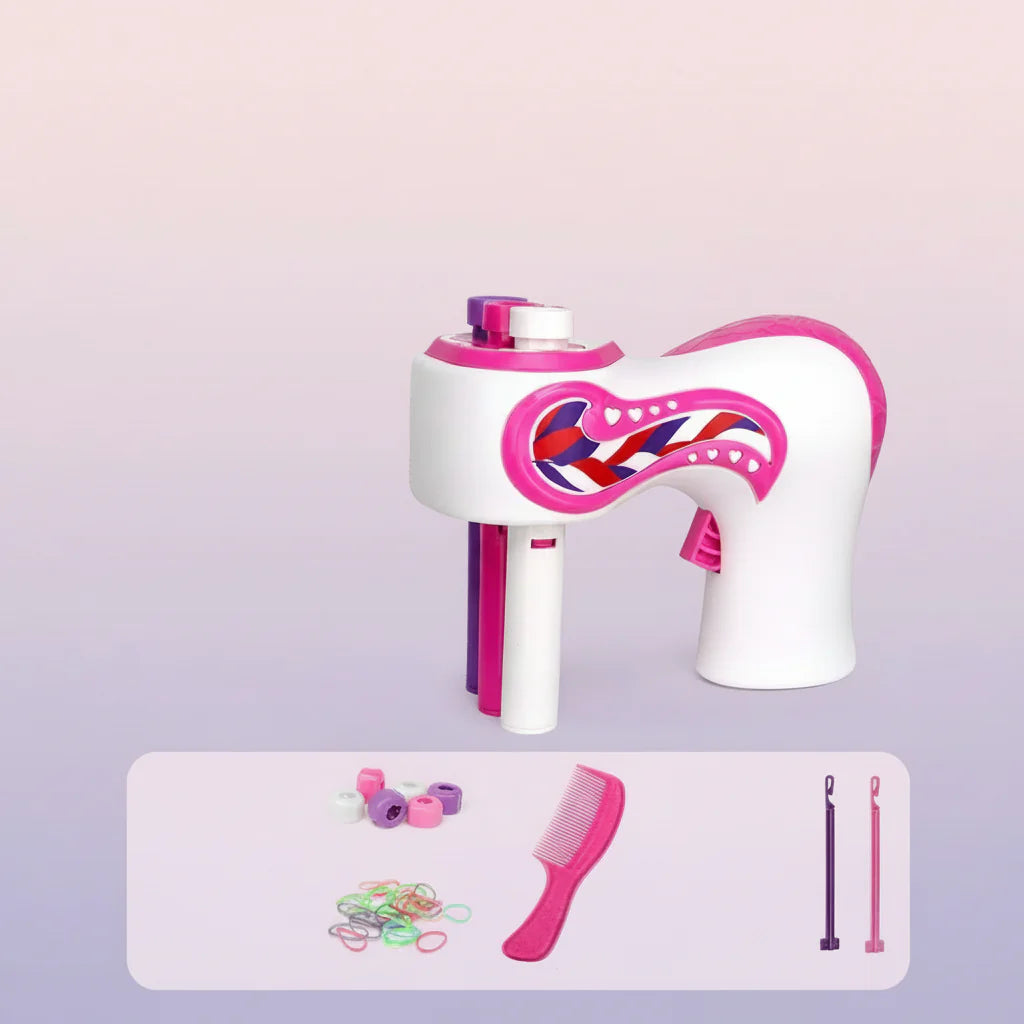 Automatic Hair Braiding Tool Kit with Magic Jewel Drill Styling Accessories