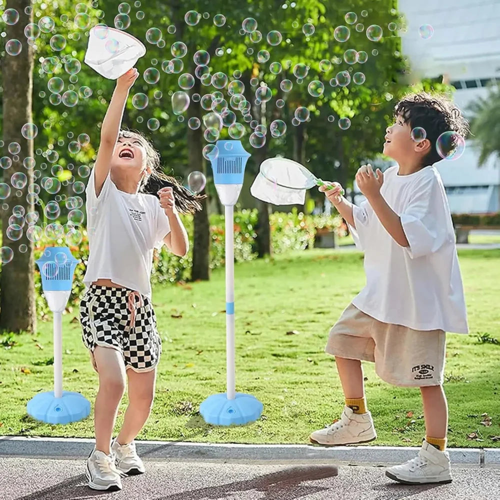 Automatic Outdoor Bubble Blower Machine, Rechargeable Lithium Battery Powered