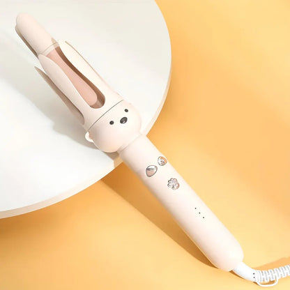 Automatic Rotating Ceramic Hair Curling Iron for Effortless Styling