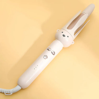 Automatic Rotating Ceramic Hair Curling Iron for Effortless Styling