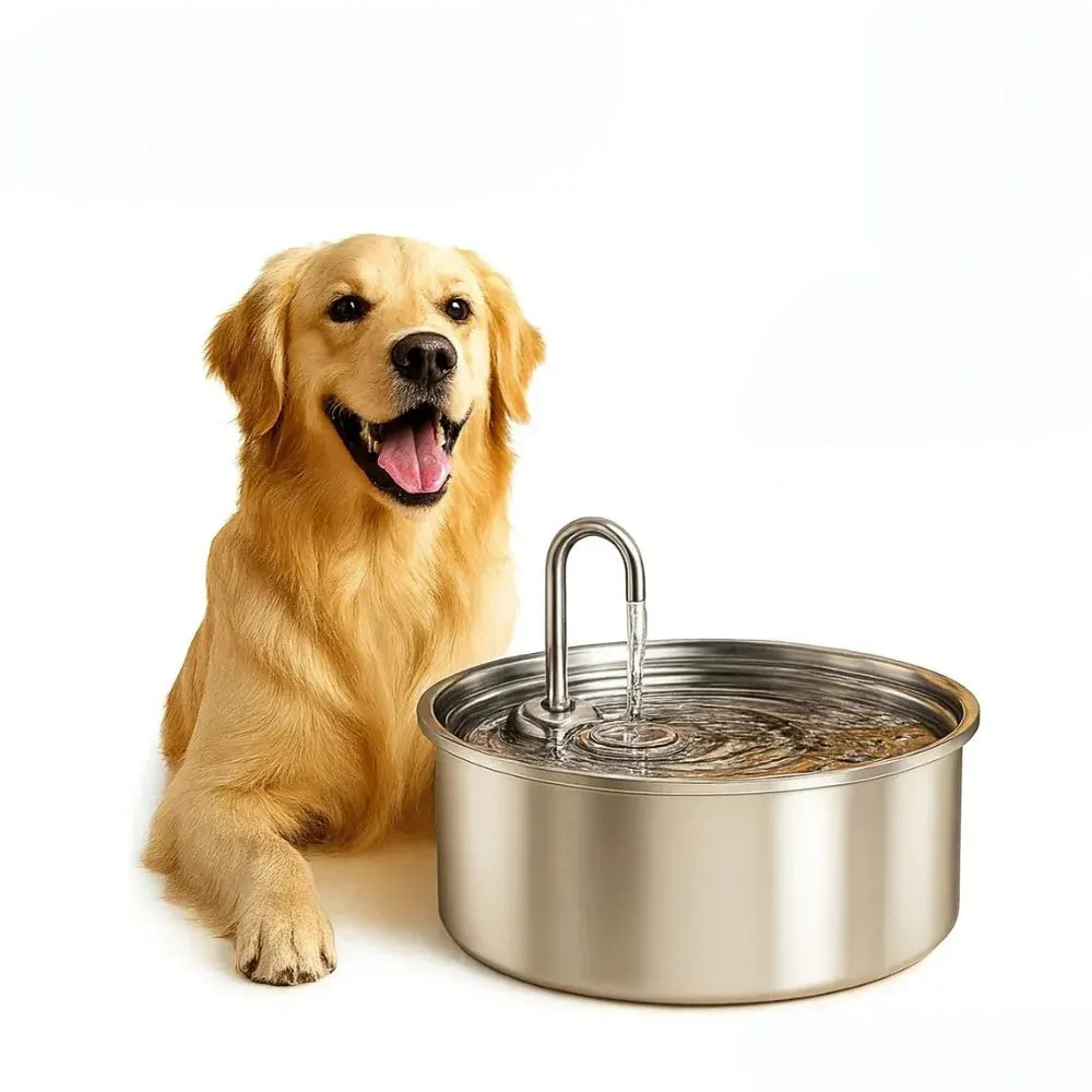 Automatic Stainless Steel Drinking Fountain for Pets