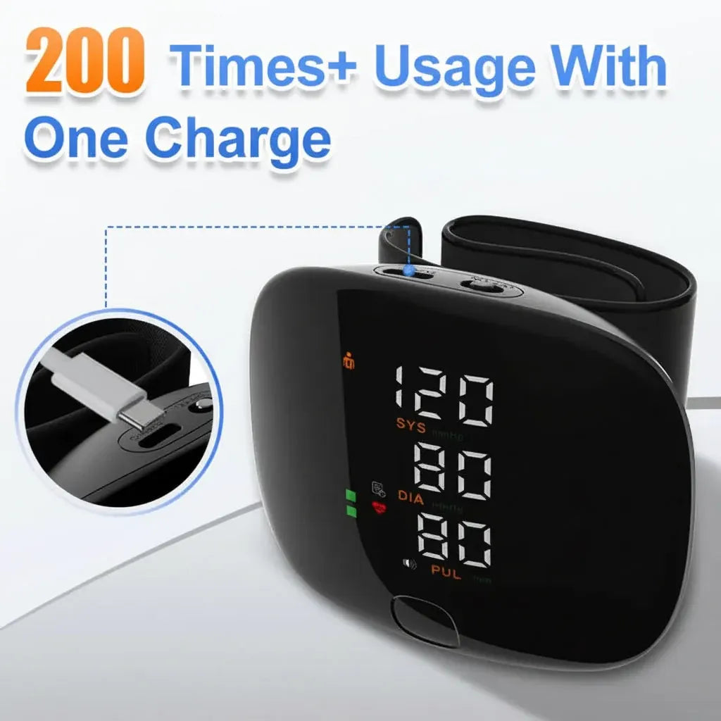 Automatic Wrist Digital Blood Pressure Monitor