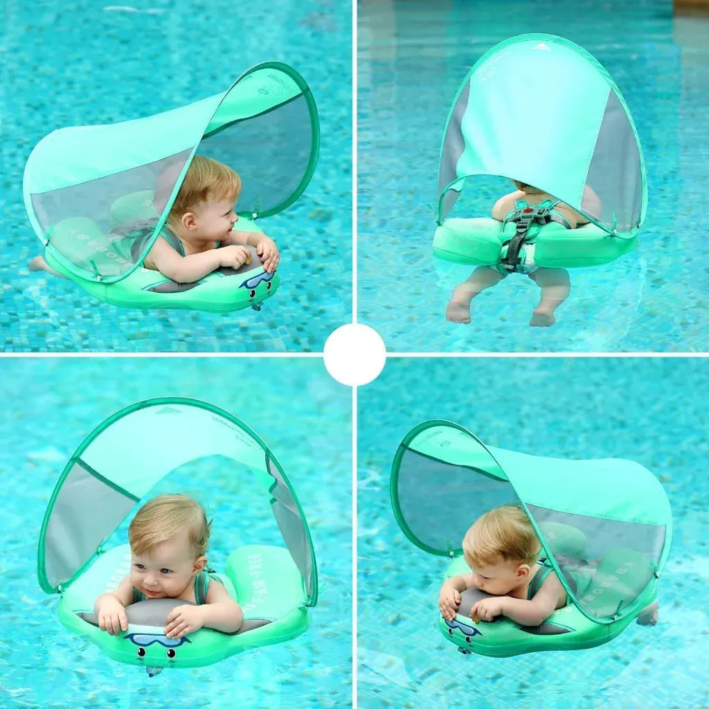 Baby Pool Swimming Trainer with Adjustable Safety Straps