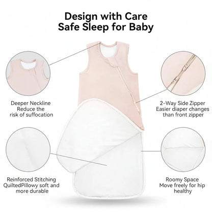 Bamboo Breathable Lightweight Baby Sleeping Bag Sack