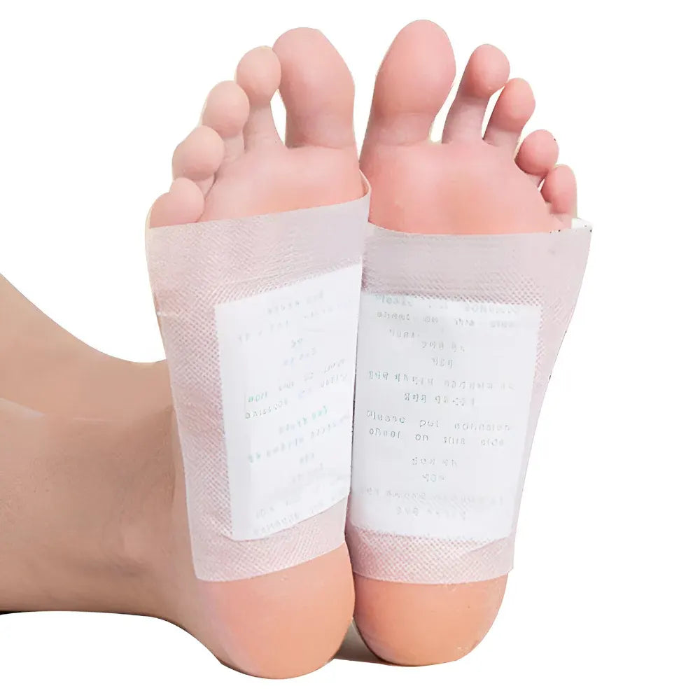 Bamboo Detox Foot Patch Set with Adhesive Care Sheets