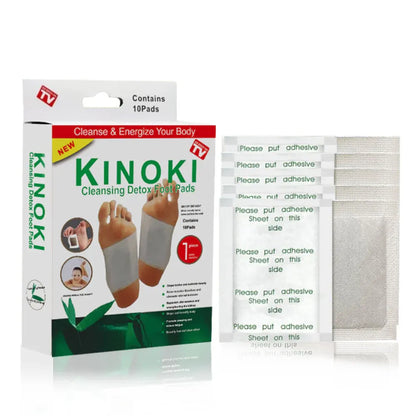 Bamboo Detox Foot Patch Set with Adhesive Care Sheets