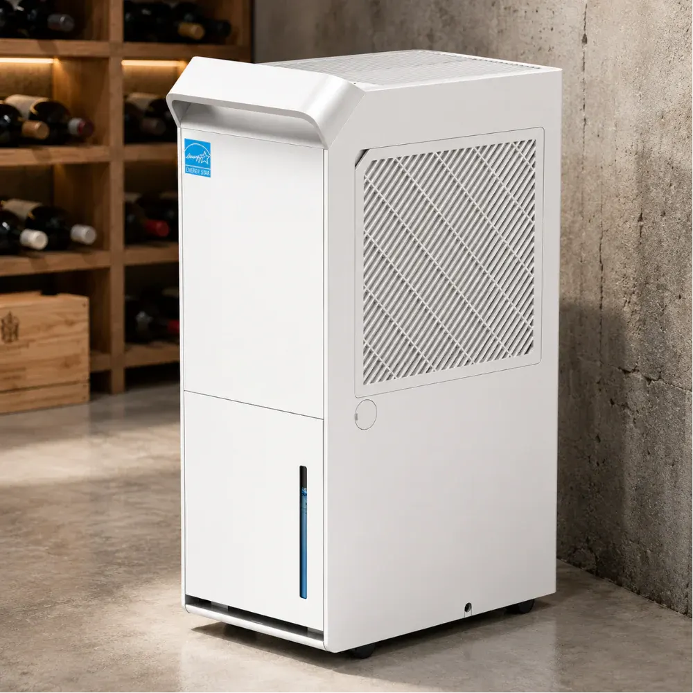 Basement Moisture Absorber & Cooling Dehumidifier Unit