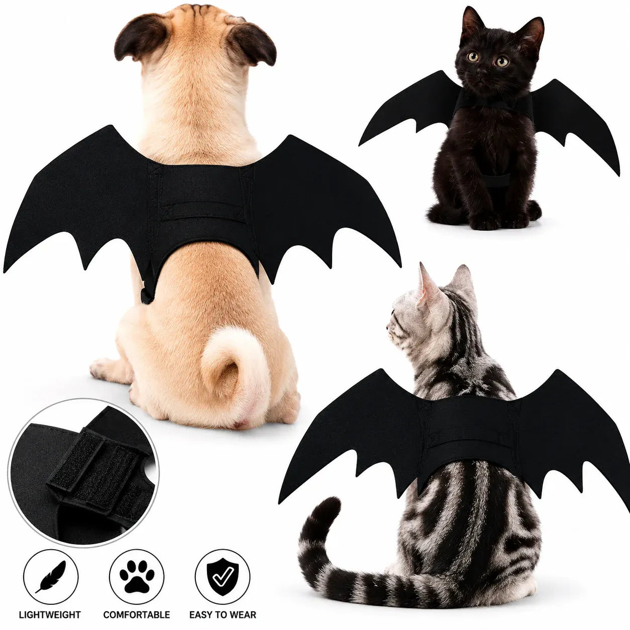 Bat Wings Pet Costume for Halloween