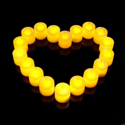 Battery-Operated LED Flameless Candles for Halloween Decor