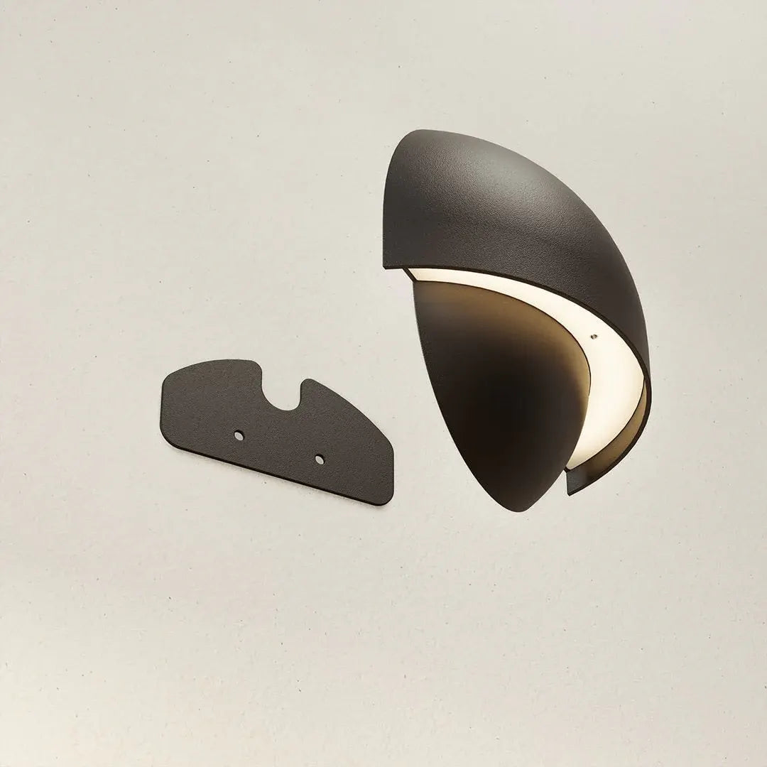Battery-Operated LED Wall Sconce with Warm White Glow