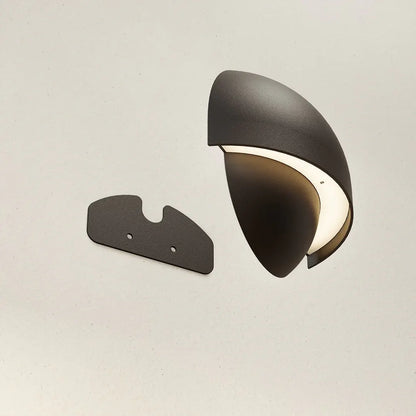 Battery-Operated LED Wall Sconce with Warm White Glow