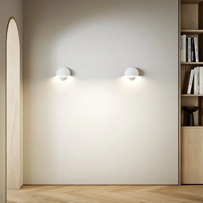 Battery-Operated LED Wall Sconce with Warm White Glow