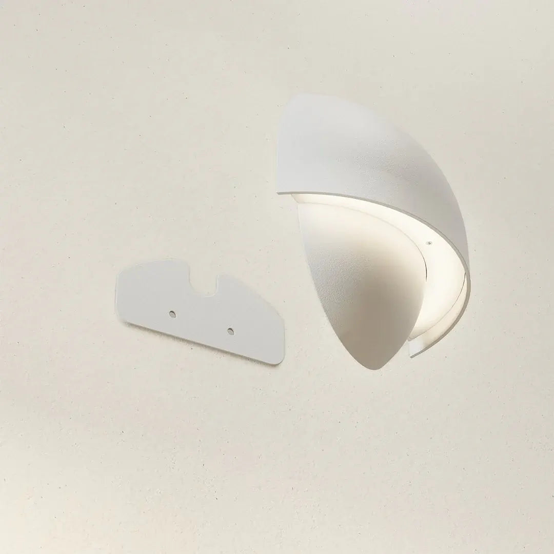 Battery-Operated LED Wall Sconce with Warm White Glow