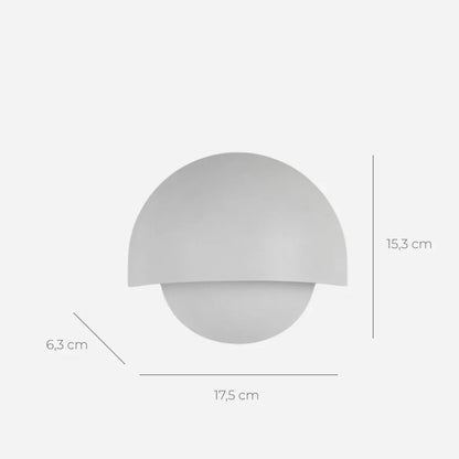Battery-Operated LED Wall Sconce with Warm White Glow